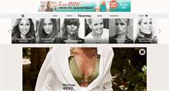 Desktop Screenshot of damernasvarld.se